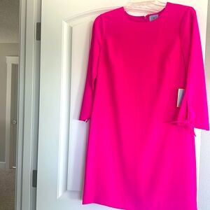 Vibrant, bright, magenta, hot pink new with tags dress 🆑
